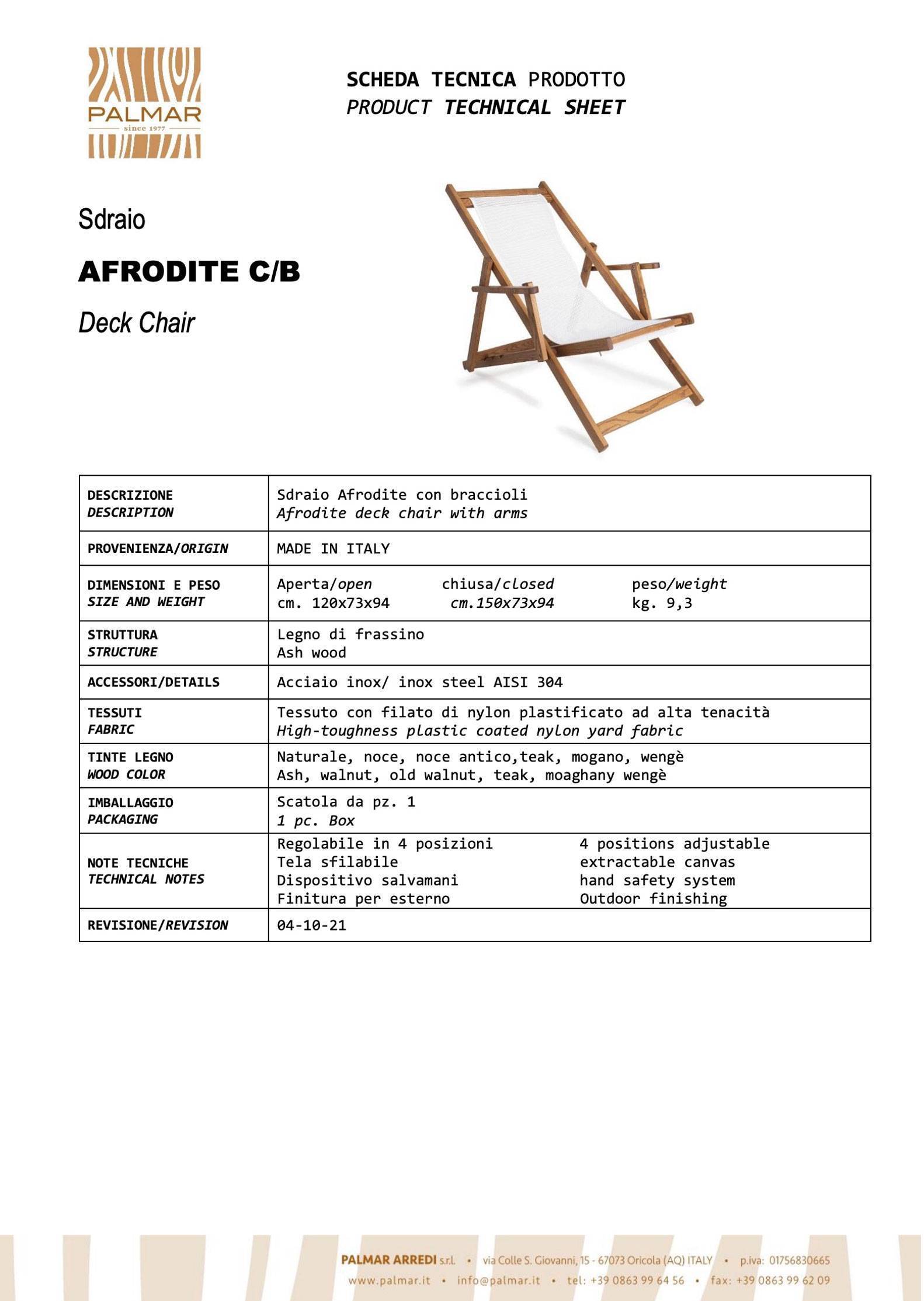 scheda-tecnica_sdraio-afrodite