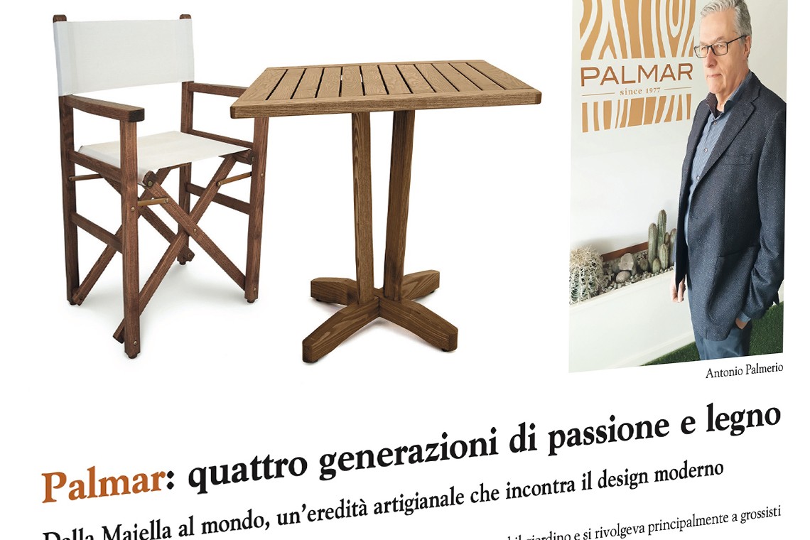 Palmar eccellenza italiana su GREEN COMPANY MAGAZINE